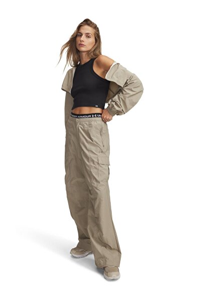 Under Armour 6009700-203 Unstoppable Wvn Utility Vizon Kadın Sweatpant