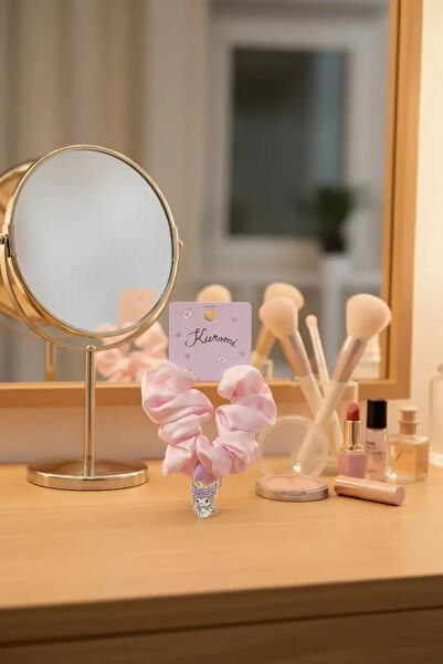 Miniso مطاط شعر كورومي مرخص من سانريو - إكسسوار أنيق بتفاصيل وردية