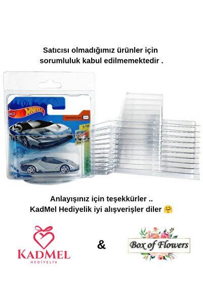 Hotwheels regular protection container (10 pcs)