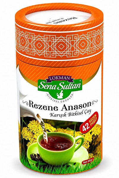 Lokman Sena Sultan Rezene Anason Karışık Bitki Çayı 42 Süzen Poşet 65 gr