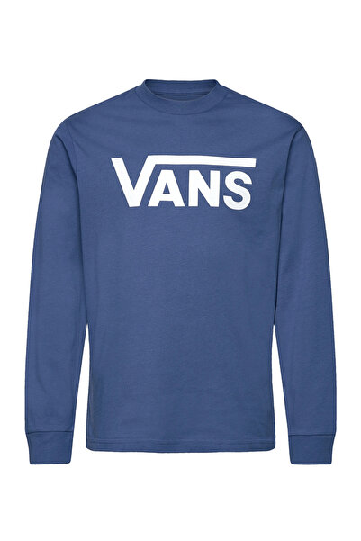 Vans Mavi Erkek Çocuk Sweatshirt VN000XOI5TU1-VANS CLASSIC LS