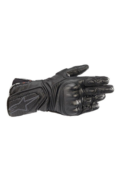 Alpinestars Stella SP-8 V3 Korumalı Kadın Motosiklet Eldiveni Siyah Siyah