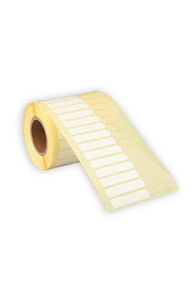 Kuyumcu Etiketi Pp (10 Mm X 72 Mm) Şeffaf Uçlu Ithal Etiket