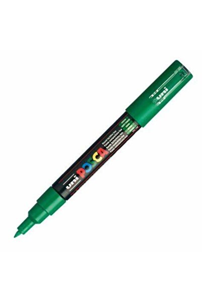 Uni Posca Marker Posca PC-1M Vârf Extra Fin 0.7-1 mm Verde