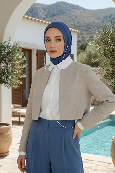 Aisha's Design Boyun Kapatıcı Özellikli ve Kulaklık Girişli Penye Bone,B-94,İ...