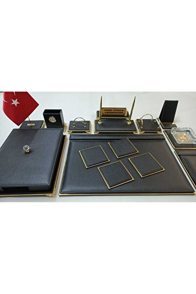 Yeşilsümen PAYİTAHT SİYAH VE GOLD KİŞİYE ÖZEL İSİMLİKLİ LÜKS TASARIM SÜMEN VE...