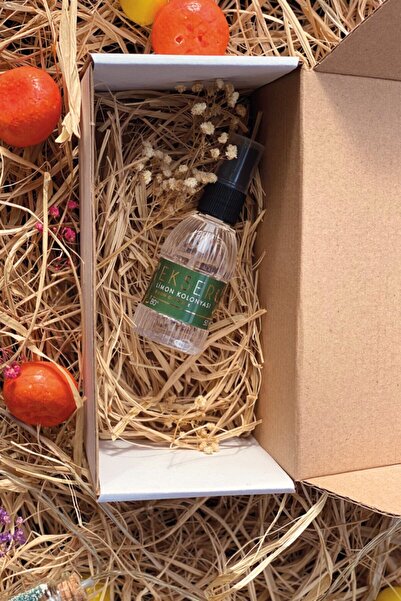 Eksero Özel Kraft Kutulu (50ML) 80° Limon Kolonyası