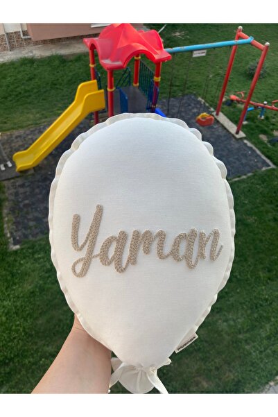 renkli masal atölyesi İsimli Punch Balon Yastık