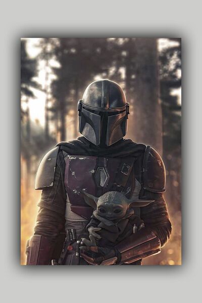 Luna Marissa The Mandalorian Poster - Çerçevesiz Duvar Posteri
