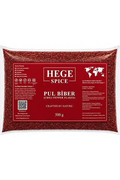 Hege Spice İpek Pul Biber(Özel) 500 gr