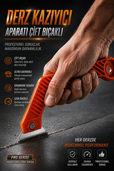 METFİX DERZ KAZIYICI - ÇİFT BIÇAKLI