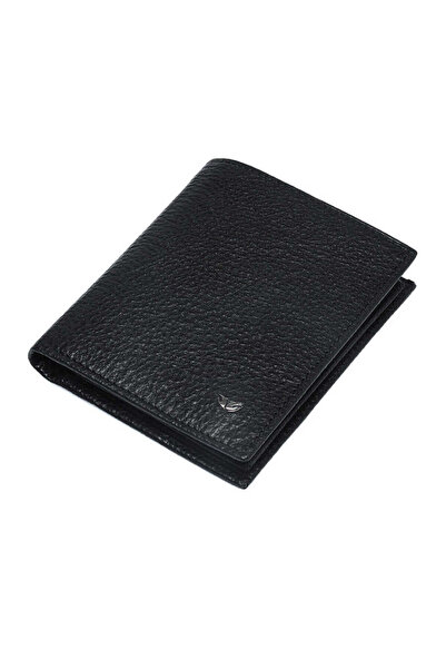 Tergan Черен портфейл от естествена кожа за мъже - S1CE00001503-A41