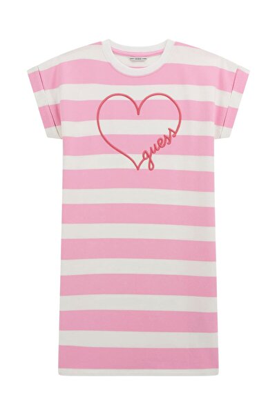 Guess Striped midi dress