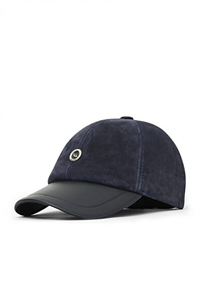 Bueno Shoes Blue Leather-Suede-1 Men's Hat
