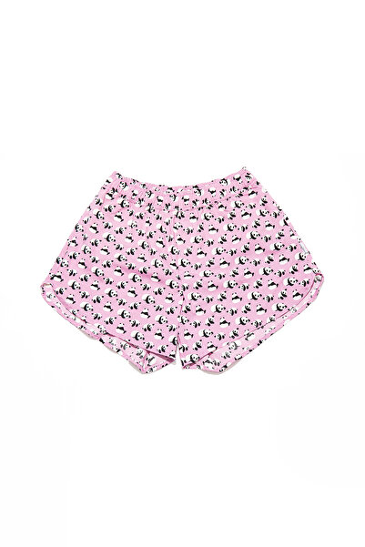 Paul Kenzie Desenli Kadın Ev Şort – Chill Space Collection – Chilly Panda