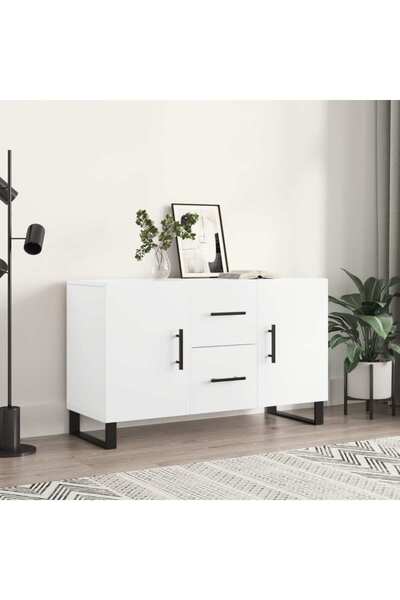 Concept Servantă, alb, 100x36x60 cm, lemn compozit