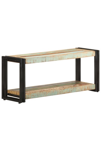 Concept Comodă TV, 90x30x40 cm, lemn masiv reciclat