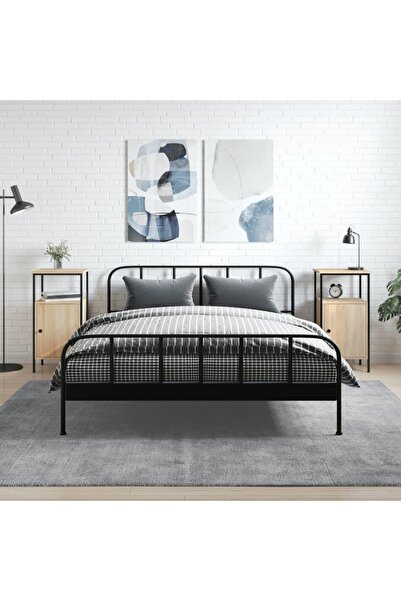 Concept Noptiere, 2 buc., stejar sonoma, 41x31x80 cm, lemn compozit