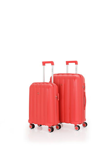 MÇS Mçs Polipropilen 2'li Valiz Seti Orta & Kabin V305