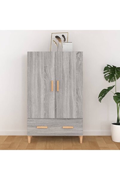 Concept Dulap înalt, sonoma gri, 70x31x115 cm, lemn prelucrat