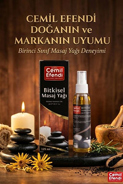 Cemilefendi Bitkisel Masaj Yağı 125 ml