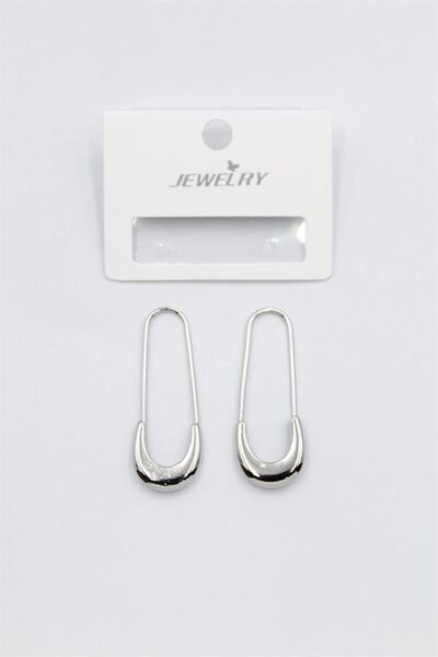 Generic Brand Filkete Earrings - Silver