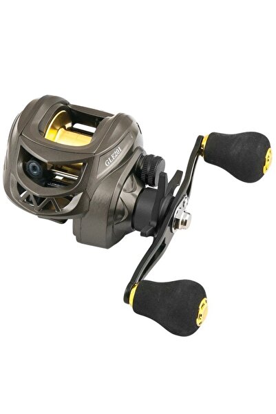 Yumoshi Mulineta GLE201 baitcasting, greutate 188g, tambur aluminiu, maner st...