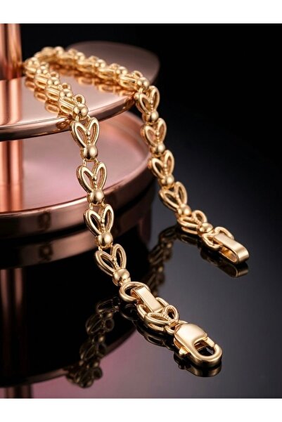 XUPING JEWELRY Xuping 14K Altın Kaplama Vip Seri Kararmaz Başak Model Kadın B...