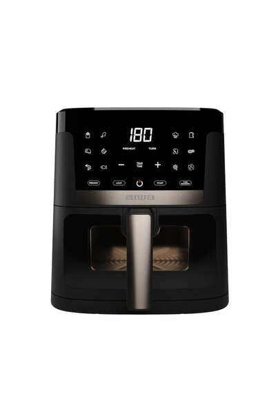 Aiwa AFR-7000 hot air fryer, 7 L, 1800W, digital panel, basket visibility, 12...