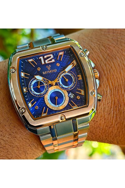Raymond Steel Sports Men's Wristwatch