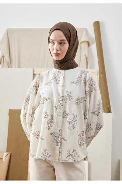 Freshscarfs Bambu Şal Tozlu Kahve