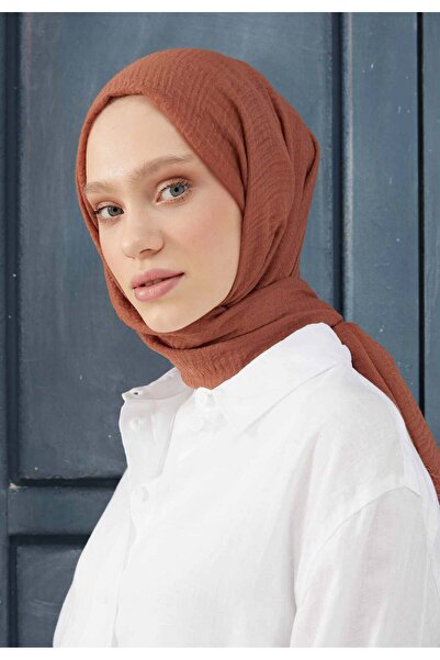 Freshscarfs Bürümcük Şal Tarçın Kabuğu
