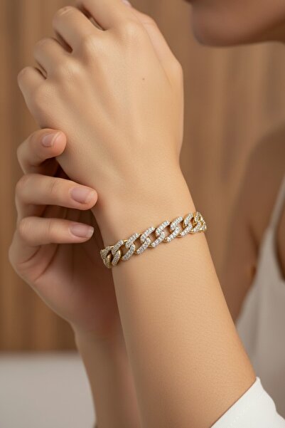 XUPING JEWELRY Stil Inci/Xuping Jewelry Gourmet Model Bracelet with Stones