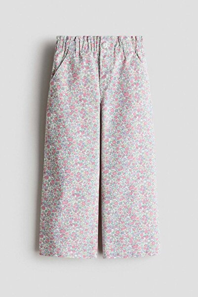 H&M Wide leg paper bag jeans