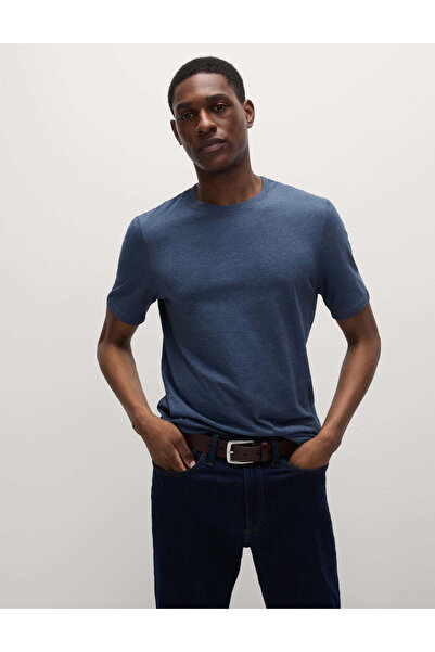 Marks & Spencer Saf Pamuklu Kısa Kollu T-Shirt
