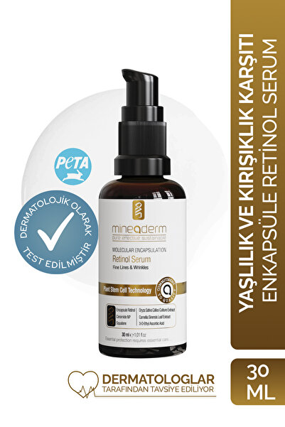 mineaderm Anti-Aging and Anti-Wrinkle Encapsulated Retinol Serum/Molecular En...