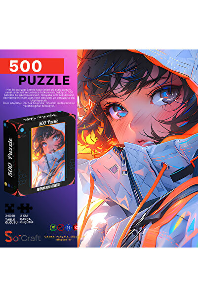 Soi Craft 500 Piece Puzzle Cyberpunk Spirit Futuristic # 235