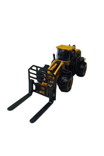 KIZILKAYA Oyuncak Kepçe Sürtmeli Iş Makinası Inşaat Aracı - Forklift