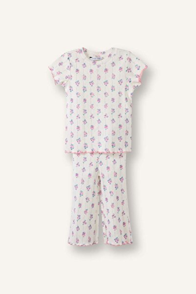 DeFacto Set pijamale 2 piese pentru fetițe H5503A526SM
