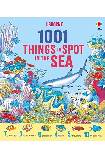 Usborne Children's book, Usborne, 1001 Things to Spot in the Sea, 5+ years