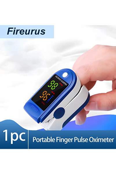 Blue Medical Portable Finger Pulse Oximeter, OLED Heart Rate & Blood Oxygen Saturation Monitor
