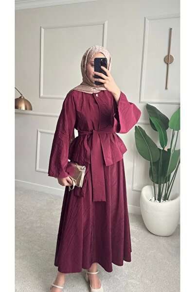 Bahar Altundemir طقم بلوزة وتنورة نسائي موديل الأميرة