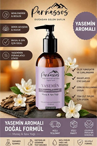 Parnassos Nemlendirici Yasemin Aromaterapi Masaj Yağı 150 Ml