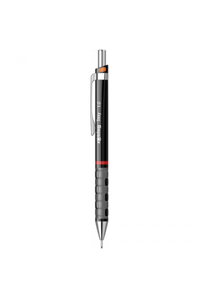 Rotring Creion mecanic Tikky Rotring, material plastic, culoare neagră, mină ...