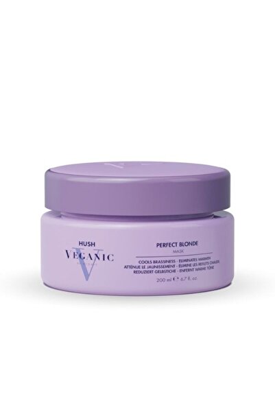 HUSH Veganic Perfect Blonde Sarı ve Platin Saçlar İçin Bakım Maskesi 200 ml