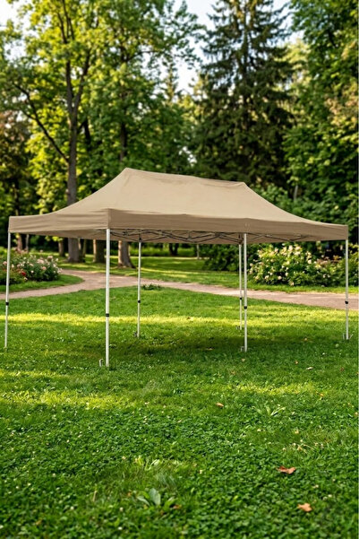 Genel Markalar 3x4.5 Kolay Kurulum Pratik Çardak Tente Gazebo Kamelya