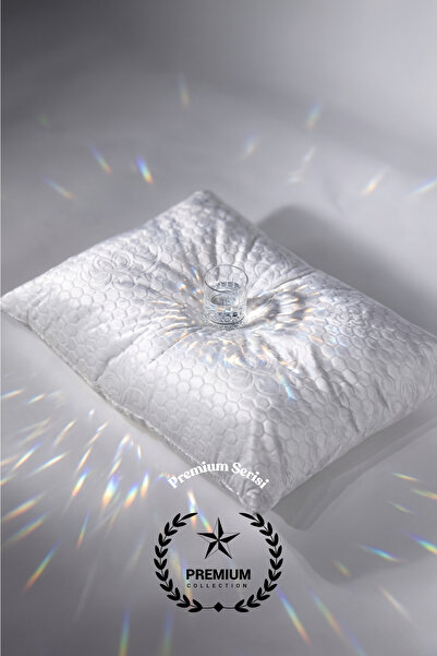 YONCA SLEEP FluffyLuxe Tavşan Tüyü Yastık 50x70 cm Beyaz - 1 Adet