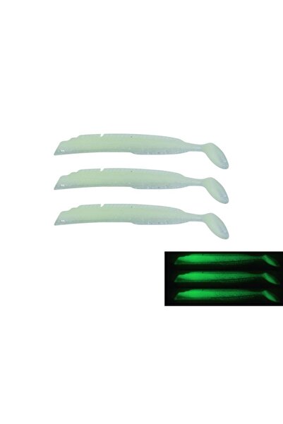 Fujin Salt Eel Body 10cm x3 Silikon Yem Gövde