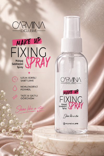 Huncalife Carmina Exclusive Makyaj Sabitleyici Sprey 150 ml