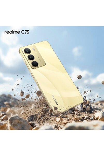 realme C75 IP69 AI NFC 24 Gb Ram 8gb 16gb'a Kadar Dinamik Ram 256 Gb tcb-e ka...